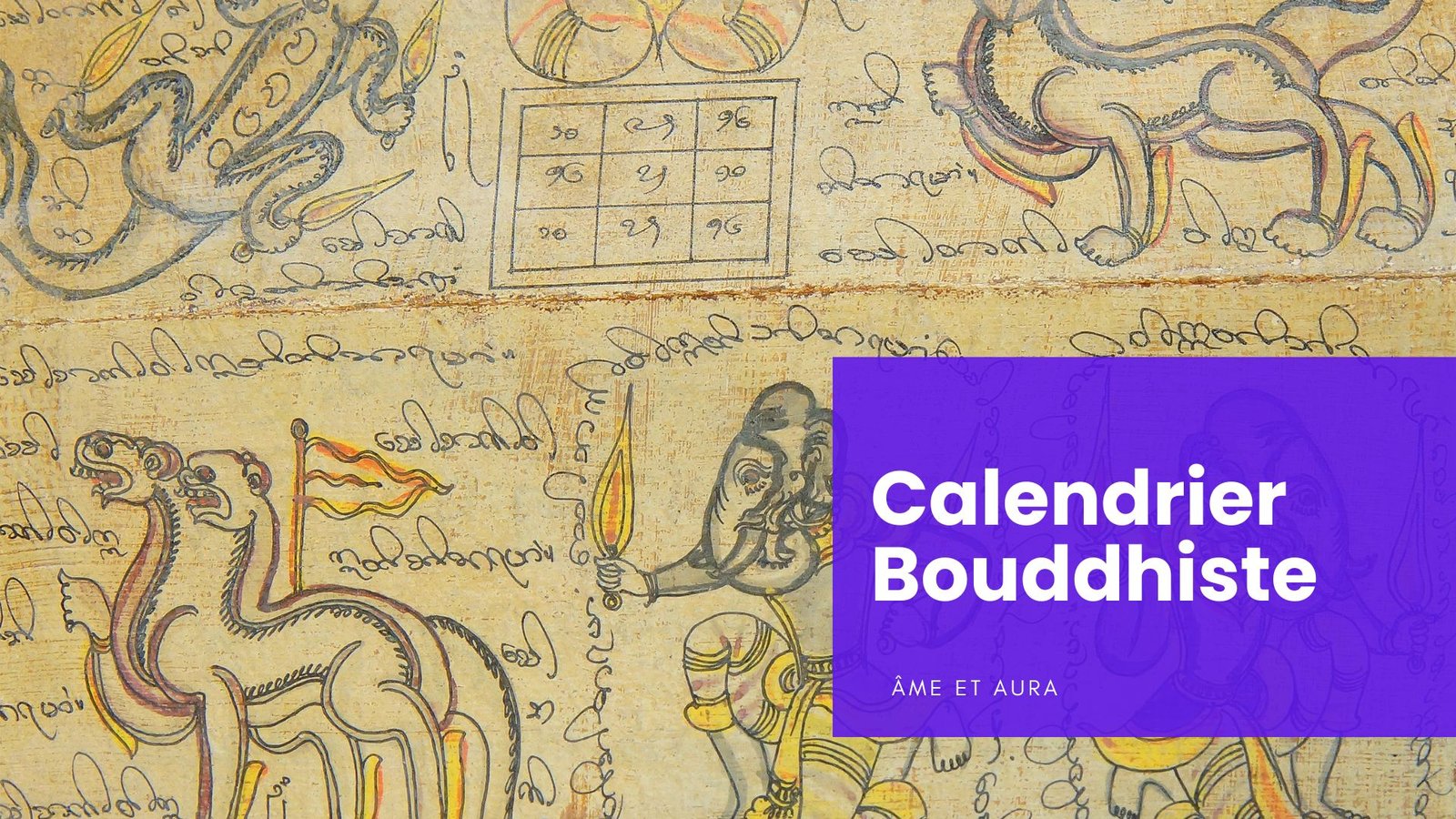 Quel calendrier utilisent les bouddhistes ?