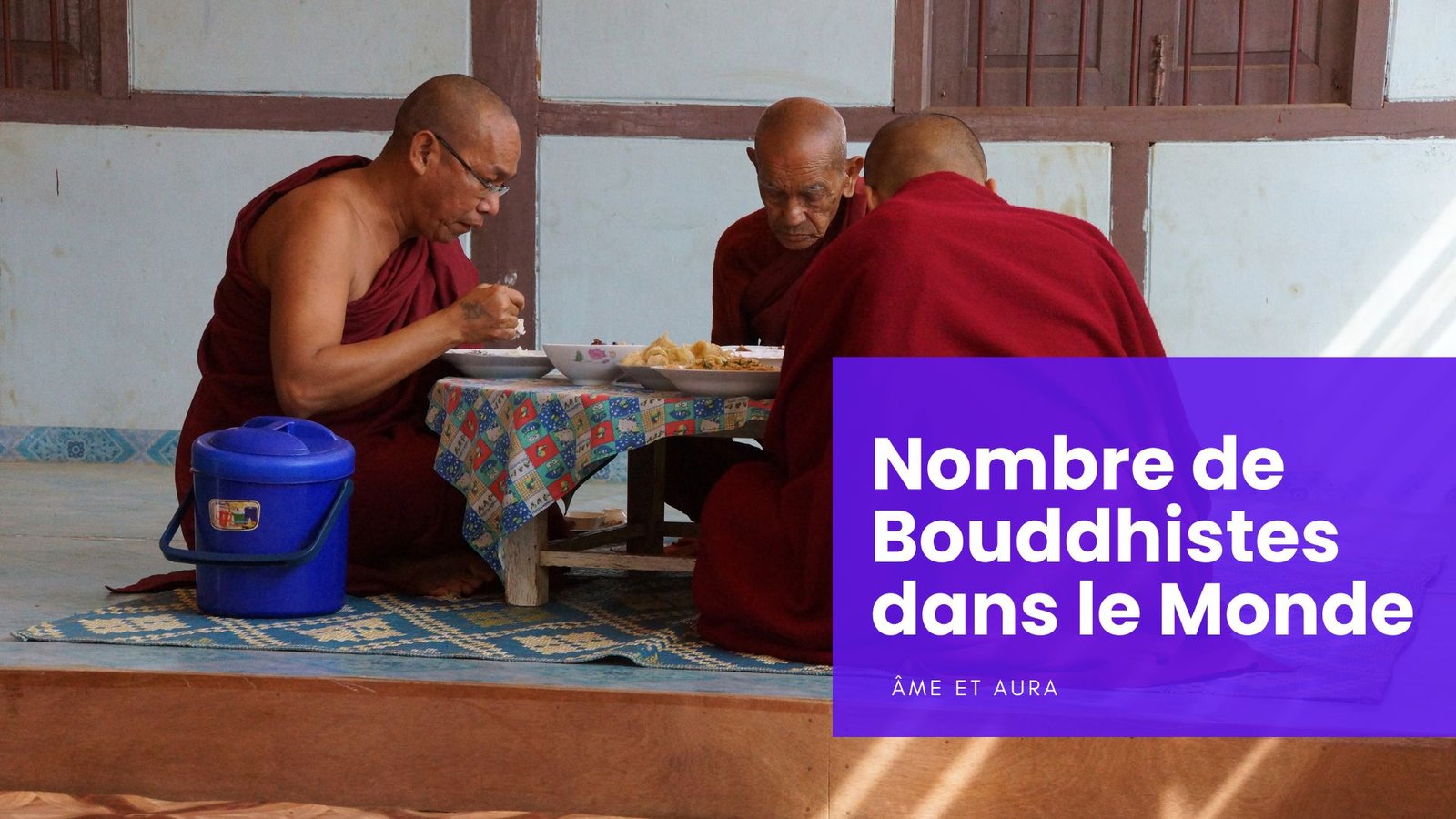 Nombre de bouddhistes dans le monde