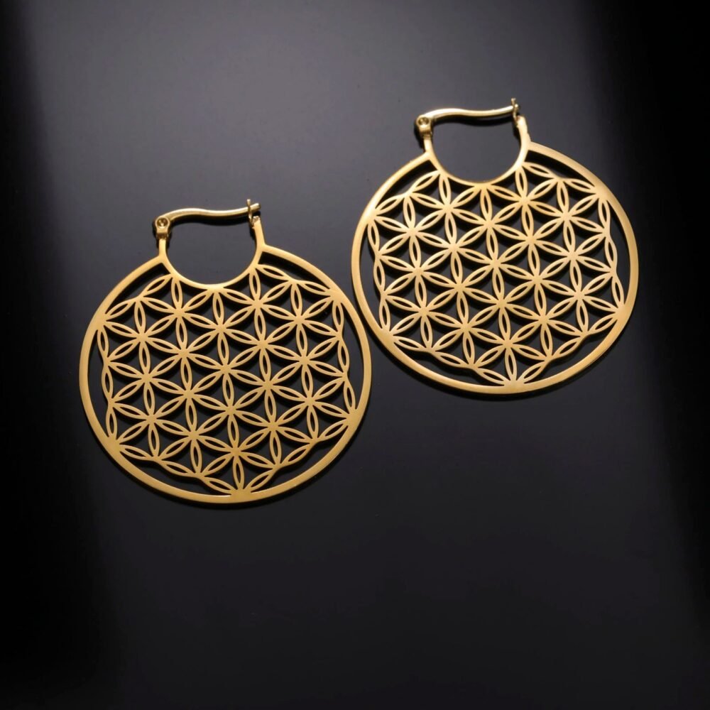 boucle d'oreille bouddhiste - Image 2